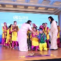The event culminated with a special performance by students of Amar Jyoti, a school which provides education to children with and without disabilities, in equal numbers. Regional Director Saima Wazed commended the performers.